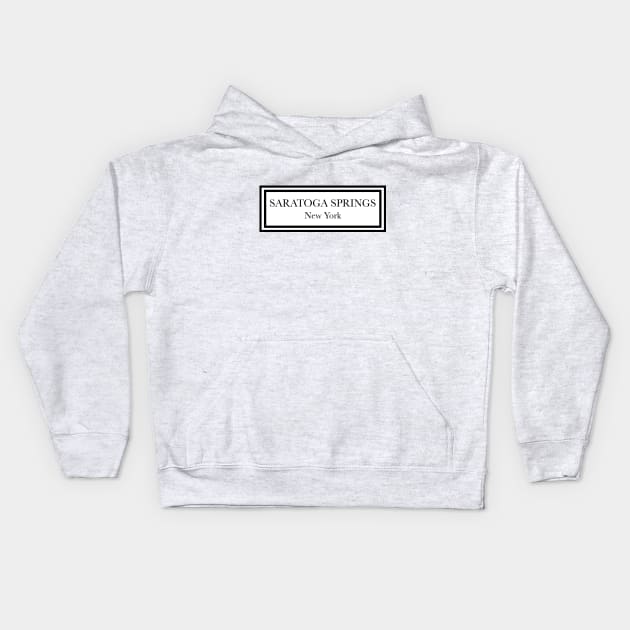 SARATOGA NY Kids Hoodie by Low Places